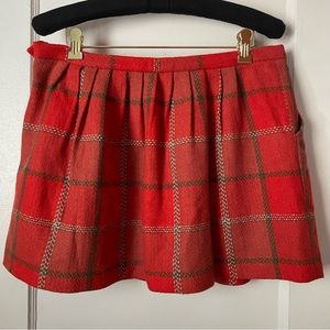 Levi’s 250 Valencia Plaid Mini Skirt